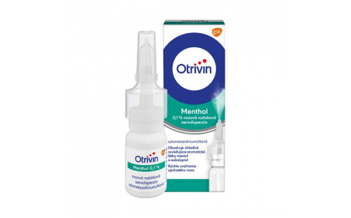 Otrivin Menthol nosový sprej na upchatý nos 10 ml