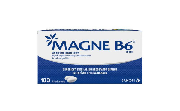 MAGNE B6® 470 mg/5 mg 100 tabliet