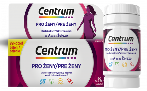 CENTRUM Silver PRE ŽENY 90 tabliet