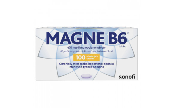 MAGNE B6® 470 mg/5 mg 100 tabliet