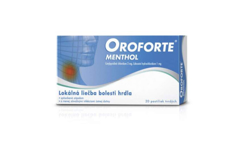 OROFORTE® MENTHOL 20 pastiliek