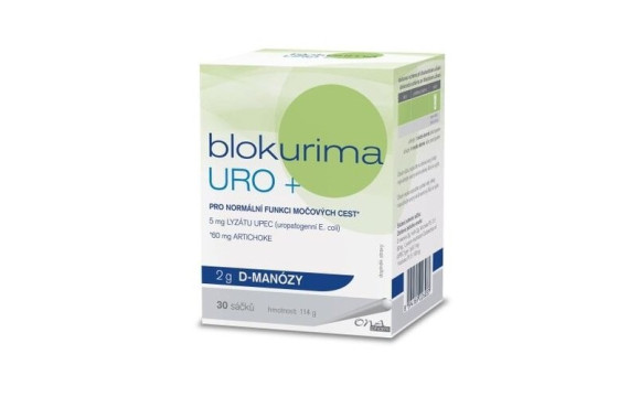 blokurima URO+ 2g D-manózy 30 vreciek